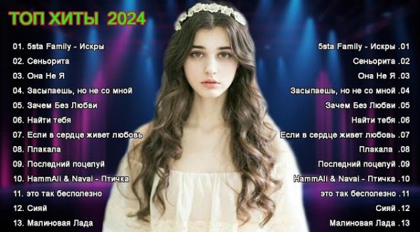 Сборник - лучшая музыка 2024