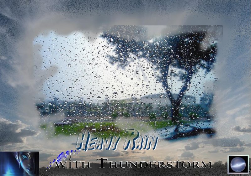 Abacus Rain - ✔playlist: Heavy Rain with Thunderstorm - Сильный дождь с грозой