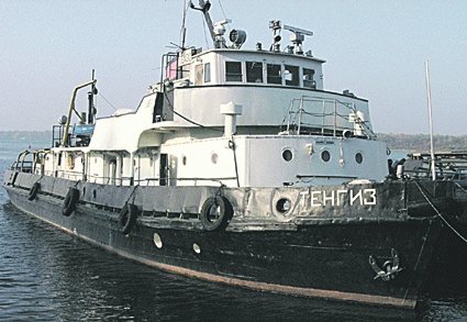 Аварийно-спасательный буксирный теплоход СЗРП (Тен