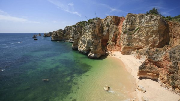 Praia da Dona Ana Beach, Lagos, Algarve, Portugal