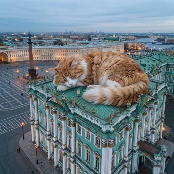 Эрмитажский Рыжий Котишка !