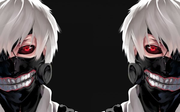 tokyo ghoul kaneki ken paren maska litso 103