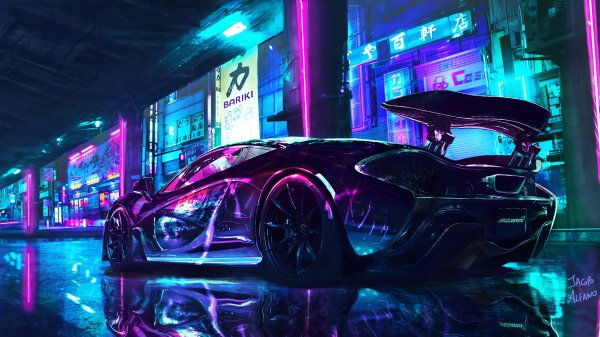 Cyberpunk mclaren 3840x2160
