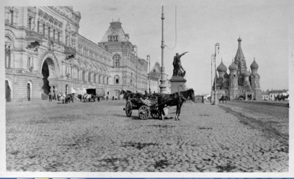 Красная площадь 1909 год
