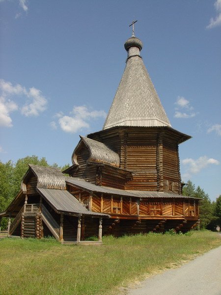 Музей деревянного зодчества.Малые Корелы