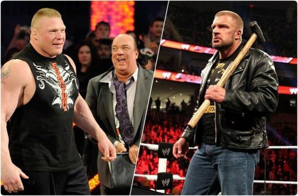 Brock Lesnar and Triple H