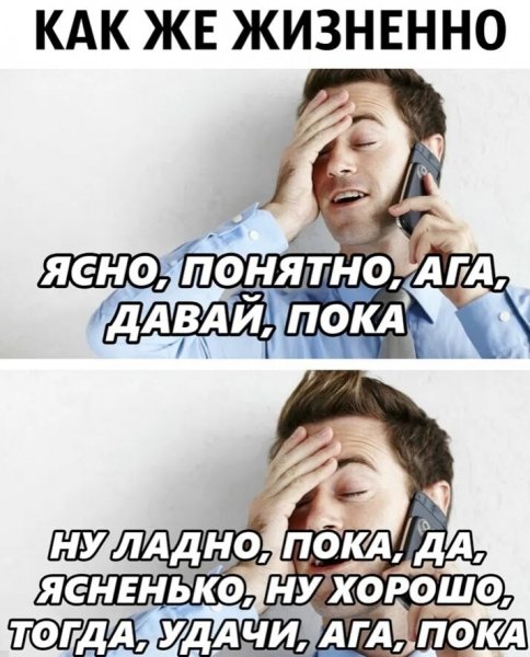 Разговор короче прощания)