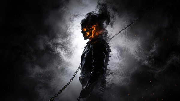 Ghost-rider-chain-4k 28@5@r