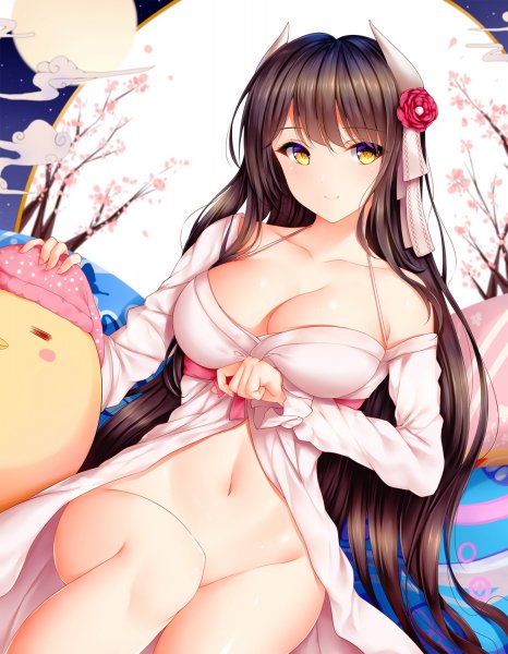 yande.re 479160 sample azur lane cleavage dress hiei (azur la