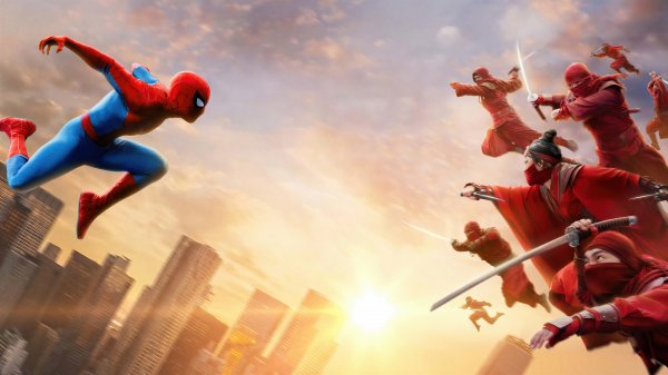 Spiderman-brand-new-day-vs-ninja-4k 821@5@p