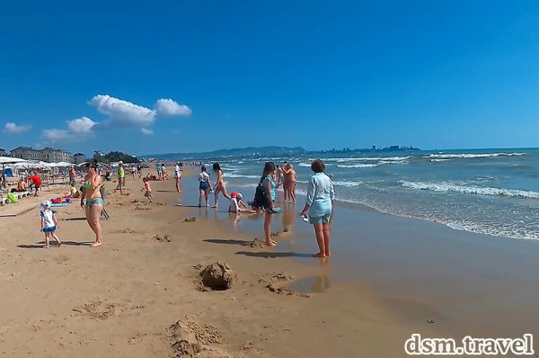 Анапа. Солнечный пляж