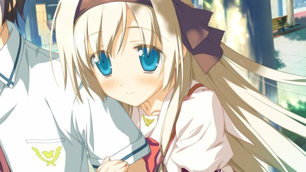shida kazuhiro hoshizora no memoria hisakaki kosame girl blon