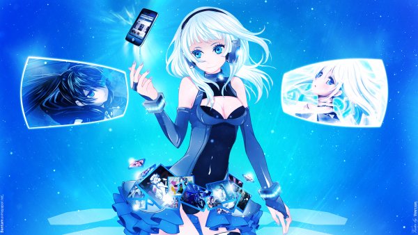 black rock shooter hatsune miku