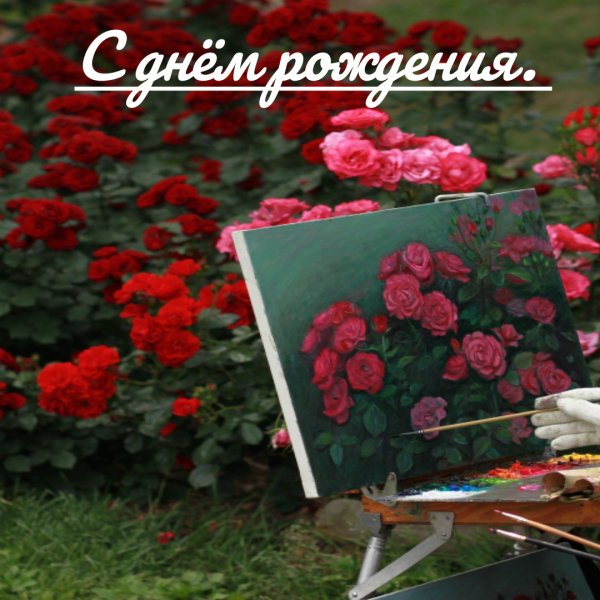 С днем рождения
