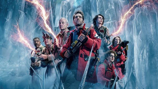 Ghostbuster-frozen-empire-movie-cast-characters-4k-wallpaper