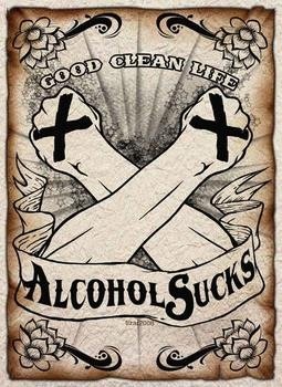 Straight edge poster by tizar