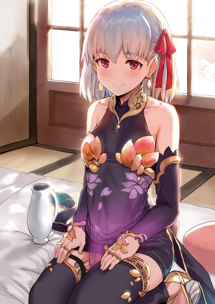 fujimaru ritsuka and kama fate grand order and etc drawn by