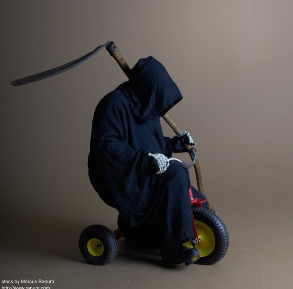 death rides a pale trike by m