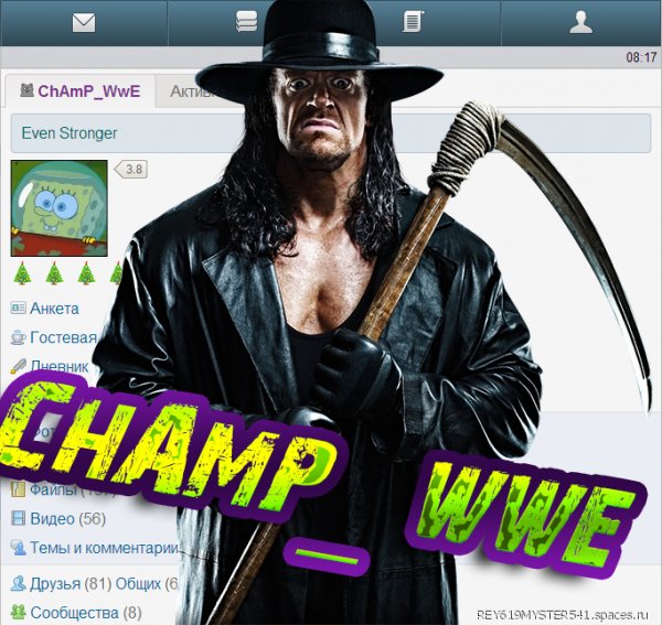 ChAmP WwE ava undertaker