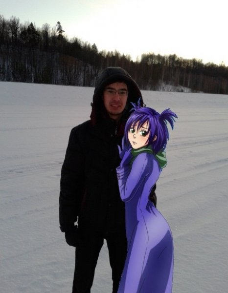 Я с Леной