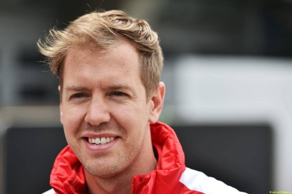 Sebastian Vettel (GER) Ferrari. (09.04.15)