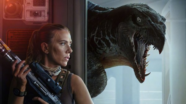 Jurassic-world-rebirth-movie-scarlett-johansson-dinosaur-4k