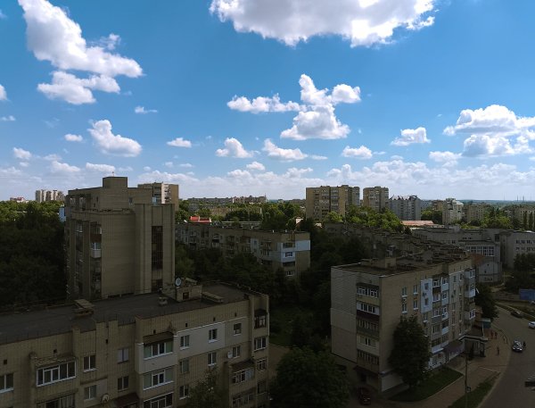 Вид на город