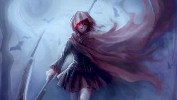 ruby scythe anime girl