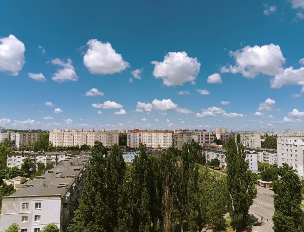 Вид на город