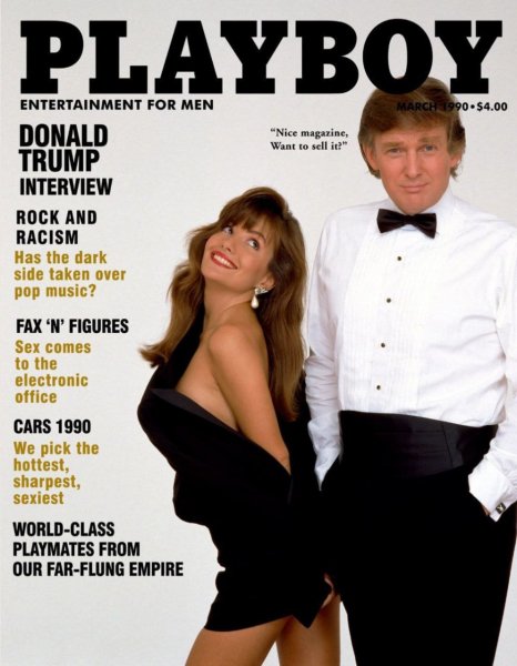Дональд Трамп на обложке Плейбоя, 1990 год