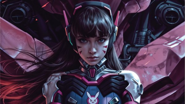 Dva-overwatch-4k 339@5@d