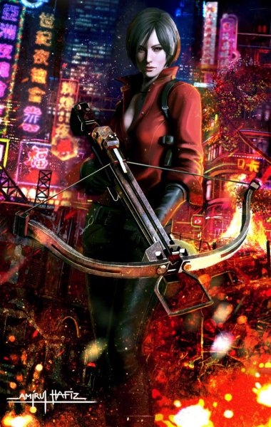 ada wong resident evil 6 by amirulhafiz-