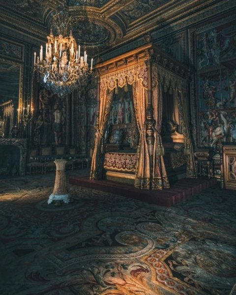 Интерьер дворца Фонтенбло