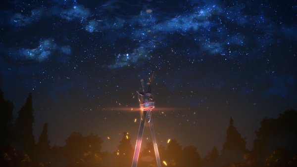 Kirito and Asuna Sword HD