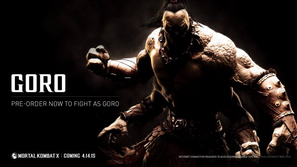 Mortal kombat Goro