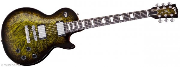 gibson les paul studio green swirl