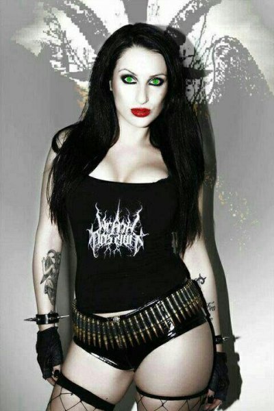 Metal lady