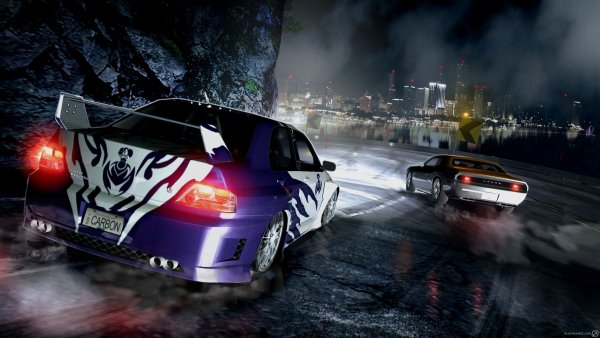 #3.Need For Speed Carbon (Карьер, гонка)
