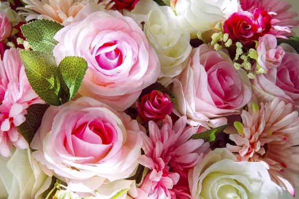 Stock-photo-close-up-of-artificial-flowers