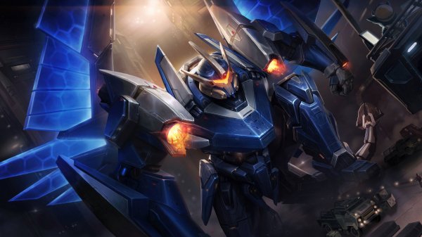 Mecha-galio-lol-skin-splash-art-8k-wallpaper
