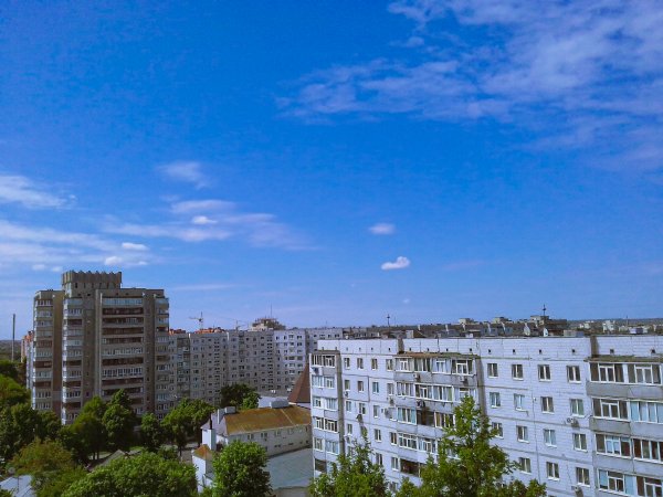 Вид на город