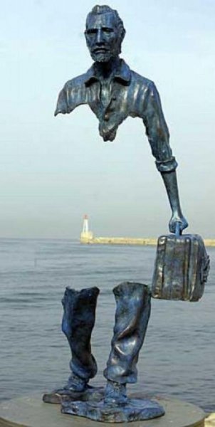 Outdoor sculptures in France