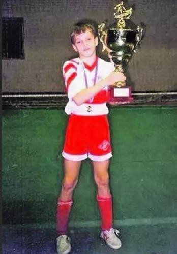 Артём Дзюба в детстве, 90-е