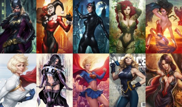Героини и злодейки DC