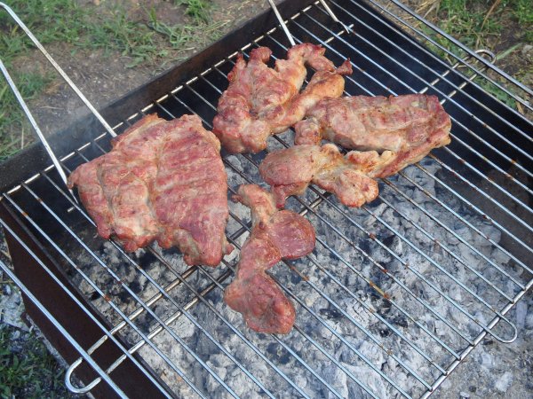 Мяско на решётке