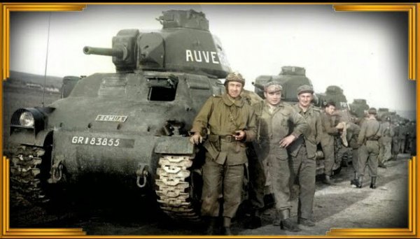 Самый удачный французский танк 30-х годов. Somua S35