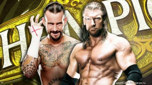 Punk vs.HHH-