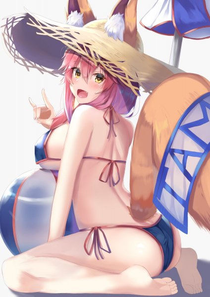 yande.re 467927 sample animal ears ass bikini fate extra fate
