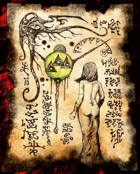 The witch s door
