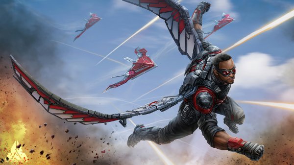 Falcon-marvel-4k-wallpaper 301@0@k